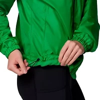 NCAA Navy/Green Notre Dame Fighting Irish Flash Forward Full-Zip Hoodie Windbreaker Jacket