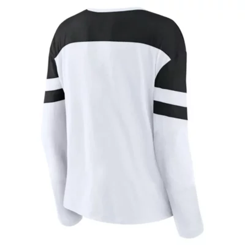 NHL Fanatics Utah Hockey Club Frozen Notch Neck Long Sleeve T-Shirt