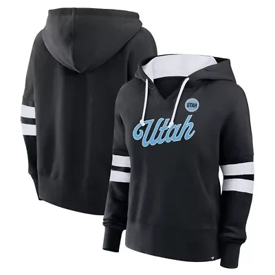 NHL Fanatics Utah Hockey Club Oversized Seize V-Neck Pullover Hoodie