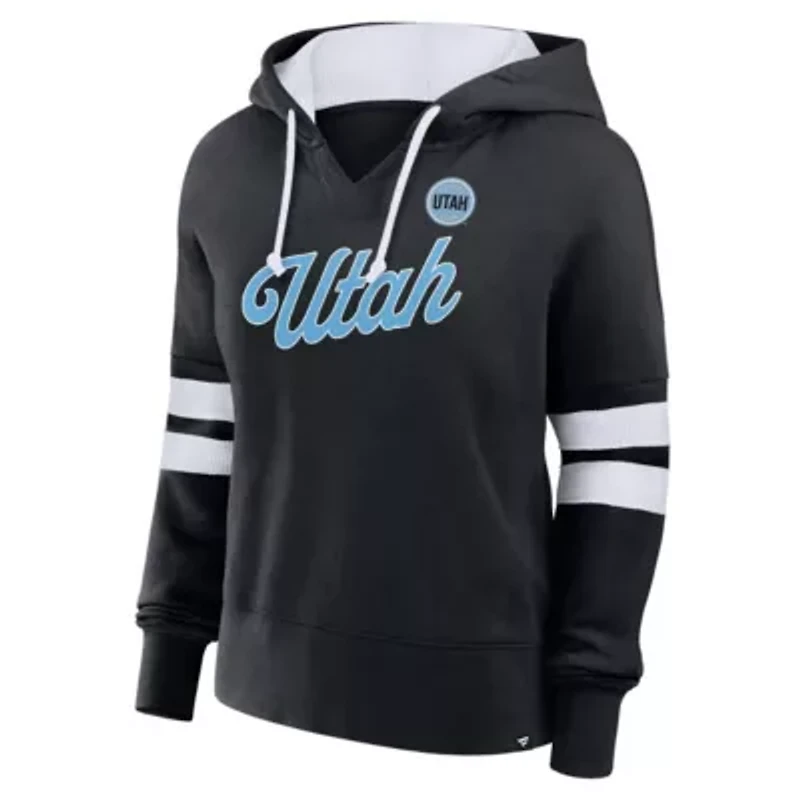 NHL Fanatics Utah Hockey Club Oversized Seize V-Neck Pullover Hoodie