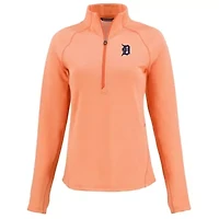MLB Detroit Tigers Peshastin Eco Fleece Recycled Raglan Half-Zip Top