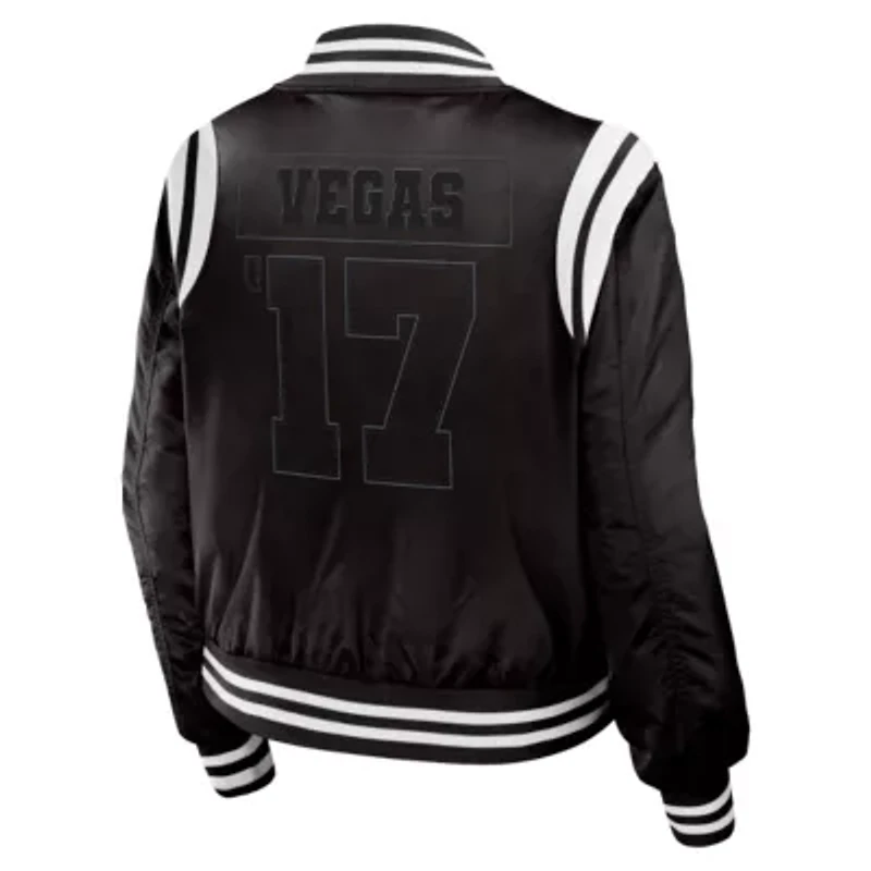 NHL Vegas Golden Knights Baller Full-Zip Bomber Jacket