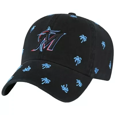 MLB Miami Marlins Confetti Clean Up Adjustable Hat