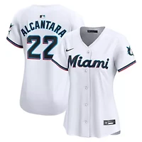 MLB Nike Sandy Alcantara Miami Marlins Home Limited Player Jersey