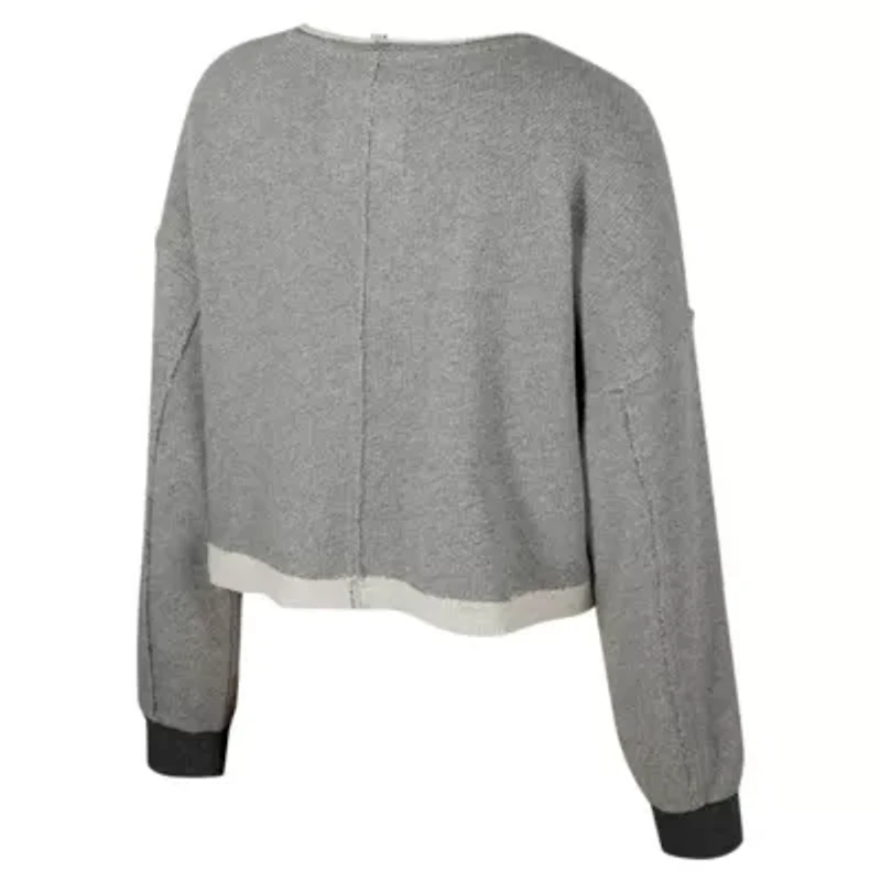 Alabama Crimson Tide NCAA Magnum Scoop Neck Cropped Pullover Sweatshirt