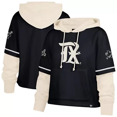 MLB Texas Rangers City Connect Shortstop Cropped Pullover Hoodie