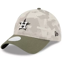 MLB Light Beige/Olive Houston Astros 2025 Armed Forces Day 9TWENTY Adjustable Hat