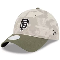 MLB Light Beige/Olive San Francisco Giants 2025 Armed Forces Day 9TWENTY Adjustable Hat