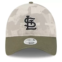 MLB Light Beige/Olive St. Louis Cardinals 2025 Armed Forces Day 9TWENTY Adjustable Hat