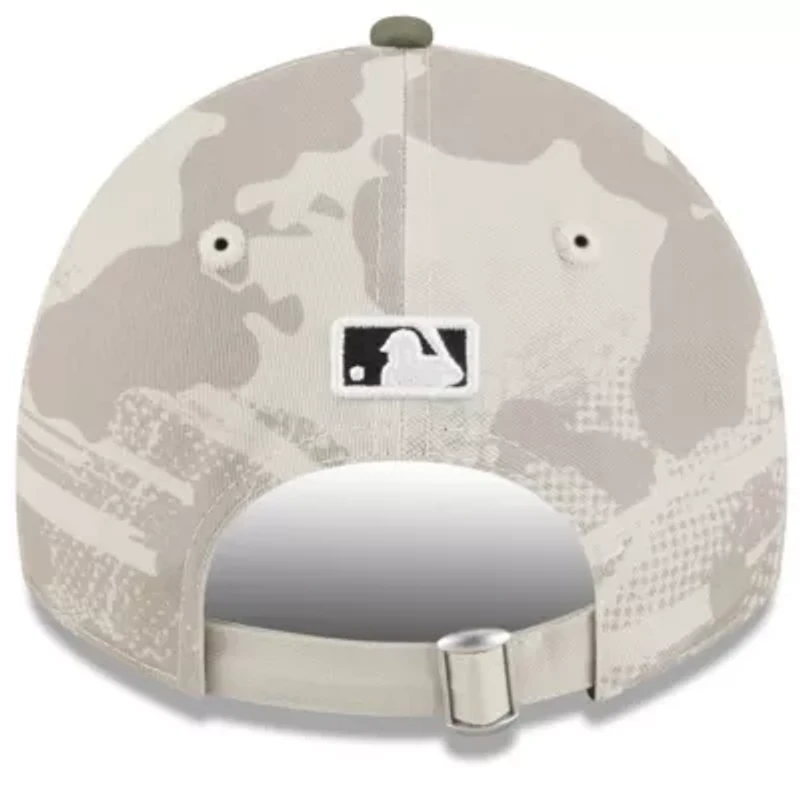 MLB Light Beige/Olive Chicago Cubs 2025 Armed Forces Day 9TWENTY Adjustable Hat