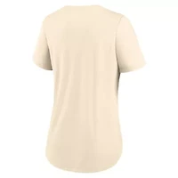 NCAA Nike West Virginia Mountaineers Script Logo Tri-Blend T-Shirt