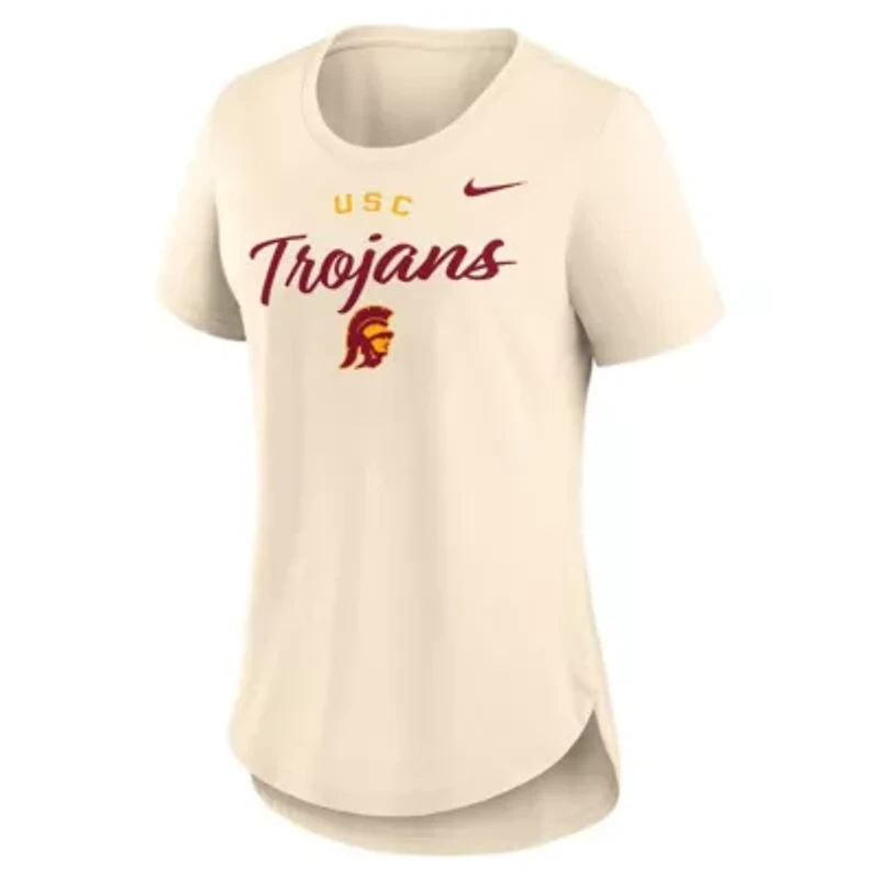 NCAA Nike USC Trojans Script Logo Tri-Blend T-Shirt
