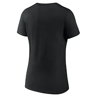 MLB Logo Athletic Arizona Diamondbacks Unrivaled V-Neck T-Shirt