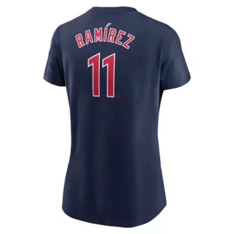MLB Nike Jose Ramirez Cleveland Guardians Fuse Name & Number T-Shirt