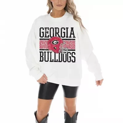 NCAA Georgia Bulldogs Fair Catch Pullover Sweatshirt