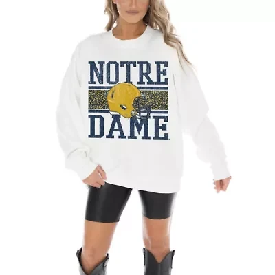 NCAA Notre Dame Fighting Irish Fair Catch Pullover Sweatshirt