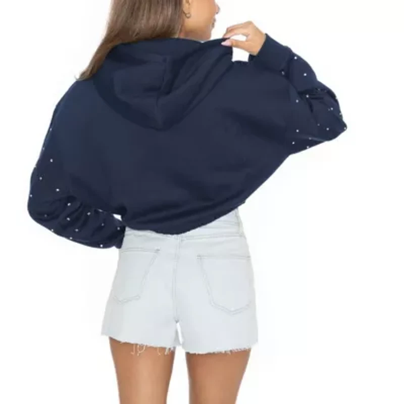 NCAA Notre Dame Fighting Irish Like A Star Scrunch Waist Pullover Hoodie