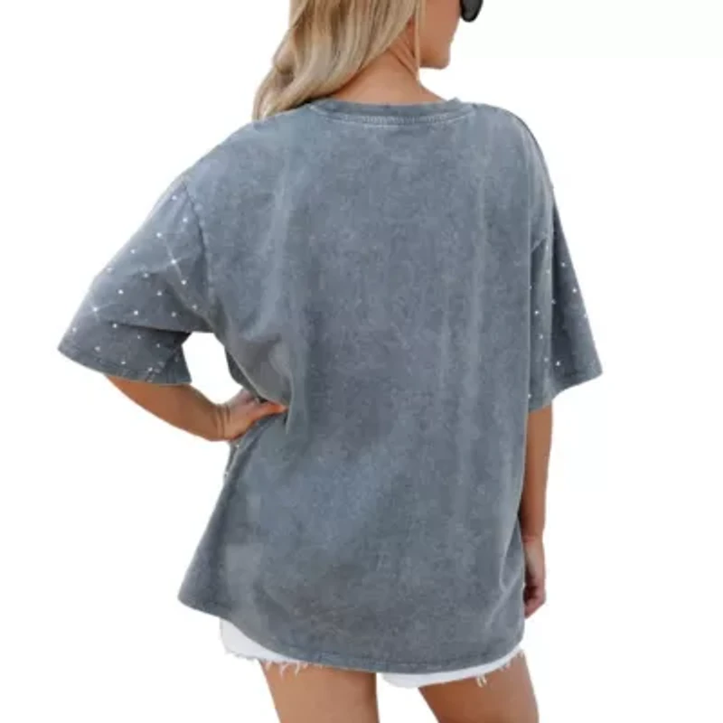 Duke Blue Devils NCAA On the Ball Oversized T-Shirt