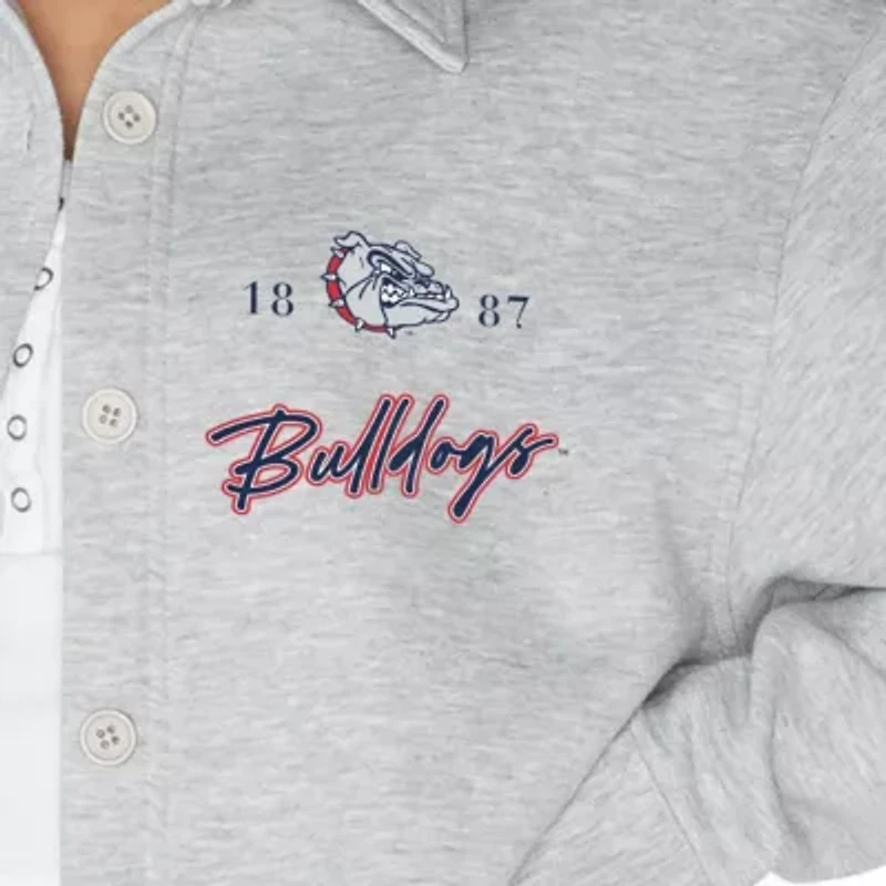 Gonzaga University Bulldogs NCAA Foundation Full-Button Long Sleeve Overshirt