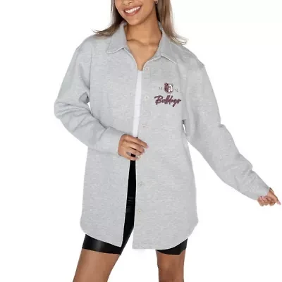 NCAA Alabama A&M Bulldogs Foundation Full-Button Long Sleeve Overshirt