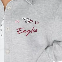 NC Central Eagles NCAA North Carolina Foundation Full-Button Long Sleeve Overshirt