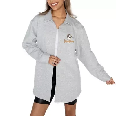 NCAA Tennessee Volunteers Foundation Full-Button Long Sleeve Overshirt