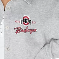 NCAA Ohio State Buckeyes Foundation Full-Button Long Sleeve Overshirt