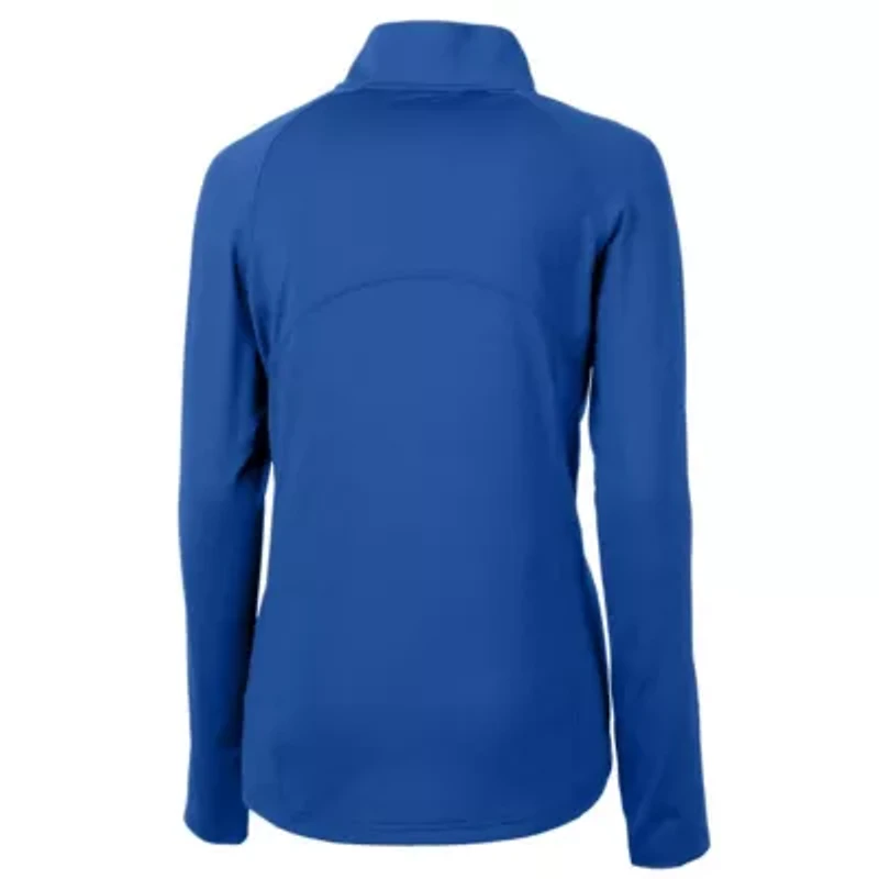 Duke Blue Devils NCAA DryTec Adapt Eco Knit Stretch Recycled Raglan Half-Zip Top