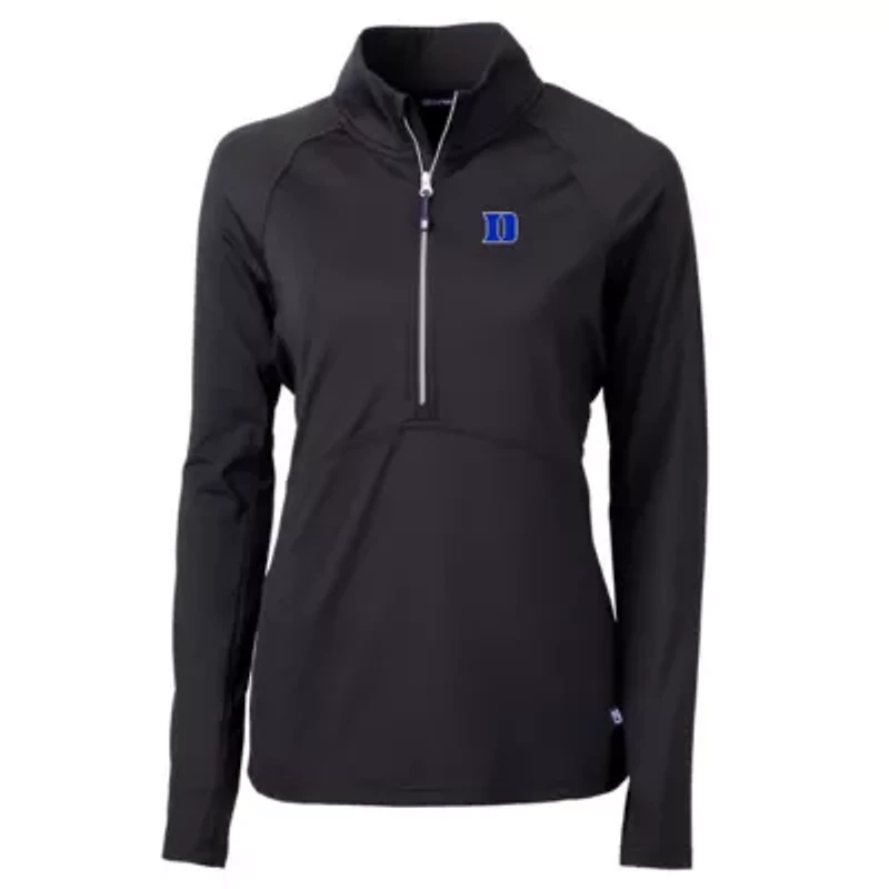 Duke Blue Devils NCAA DryTec Adapt Eco Knit Stretch Recycled Raglan Half-Zip Top