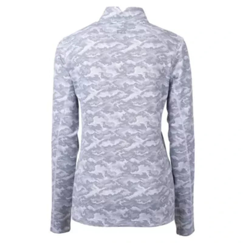 Duke Blue Devils NCAA Traverse Stretch Eco Print Quarter-Zip Pullover Top