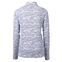 Duke Blue Devils NCAA Traverse Stretch Eco Print Quarter-Zip Pullover Top