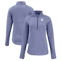 Duke Blue Devils NCAA Peshastin Eco Fleece Recycled Half-Zip Tri-Blend Jacket