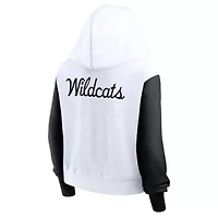 NCAA Nike Kentucky Wildcats Cropped Color-Block Script Full-Zip Hoodie