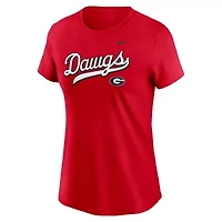 NCAA Nike Georgia Bulldogs Local Script T-Shirt