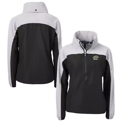 NCAA Western Michigan Broncos Charter Eco Recycled Raglan Half-Zip Anorak Jacket