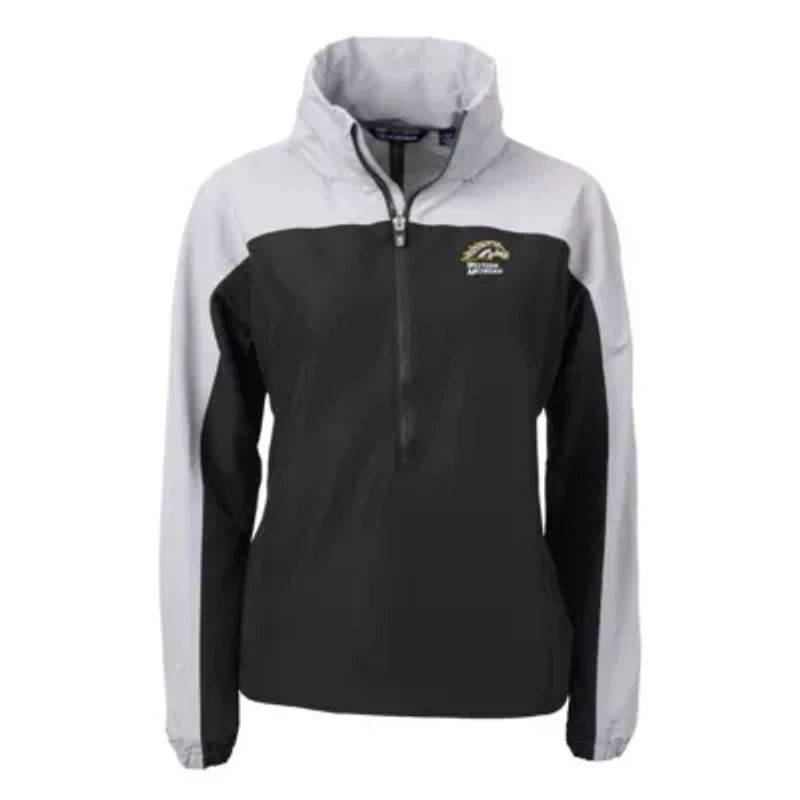 NCAA Western Michigan Broncos Charter Eco Recycled Raglan Half-Zip Anorak Jacket