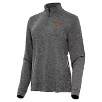NCAA Texas Longhorns Mentor Long Sleeve Quarter-Zip Mock Polo
