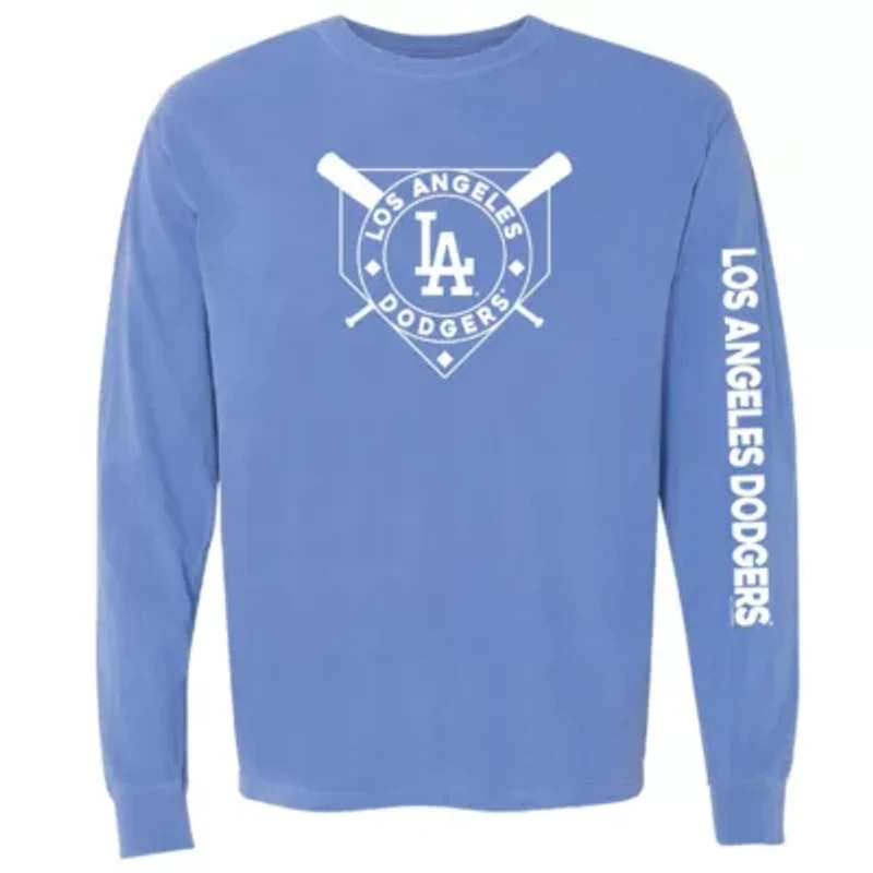 MLB Los Angeles Dodgers Pigment Dye Long Sleeve T-Shirt