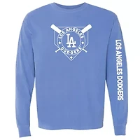 MLB Los Angeles Dodgers Pigment Dye Long Sleeve T-Shirt