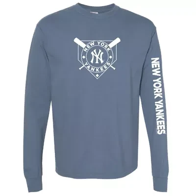 MLB New York Yankees Pigment Dye Long Sleeve T-Shirt