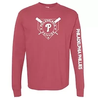 MLB Philadelphia Phillies Pigment Dye Long Sleeve T-Shirt