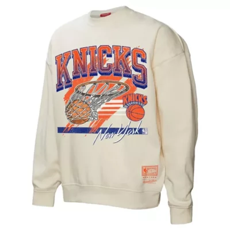 NBA New York Knicks Brush Bucket Pullover Sweatshirt