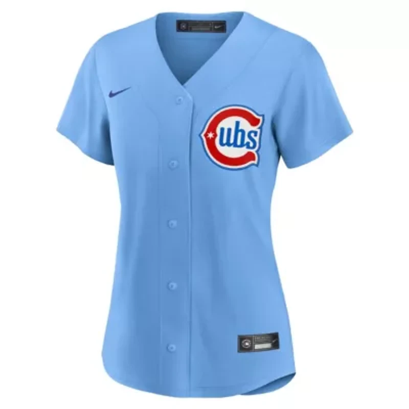 MLB Nike Light Chicago Cubs Alternate 2 Replica Jersey