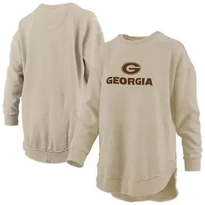 NCAA Georgia Bulldogs Poncho Fleece Pullover Sweatshirt