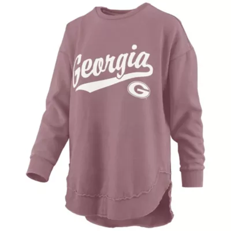 NCAA Georgia Bulldogs Poncho Fleece Pullover Sweatshirt