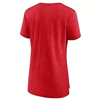 NCAA Fanatics Wisconsin Badgers True Classics Break It Down Tri-Blend T-Shirt