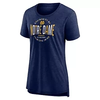 NCAA Fanatics Notre Dame Fighting Irish True Classics Break It Down Tri-Blend T-Shirt