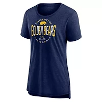 California Golden Bears NCAA Fanatics Cal True Classics Break It Down Tri-Blend T-Shirt