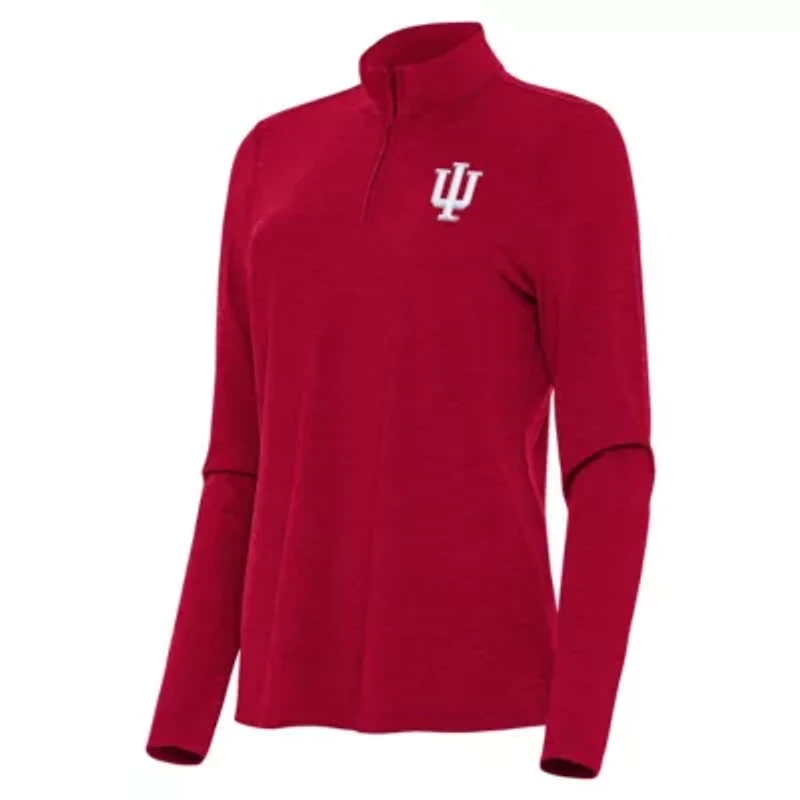 NCAA Indiana Hoosiers Bright Quarter-Zip Top