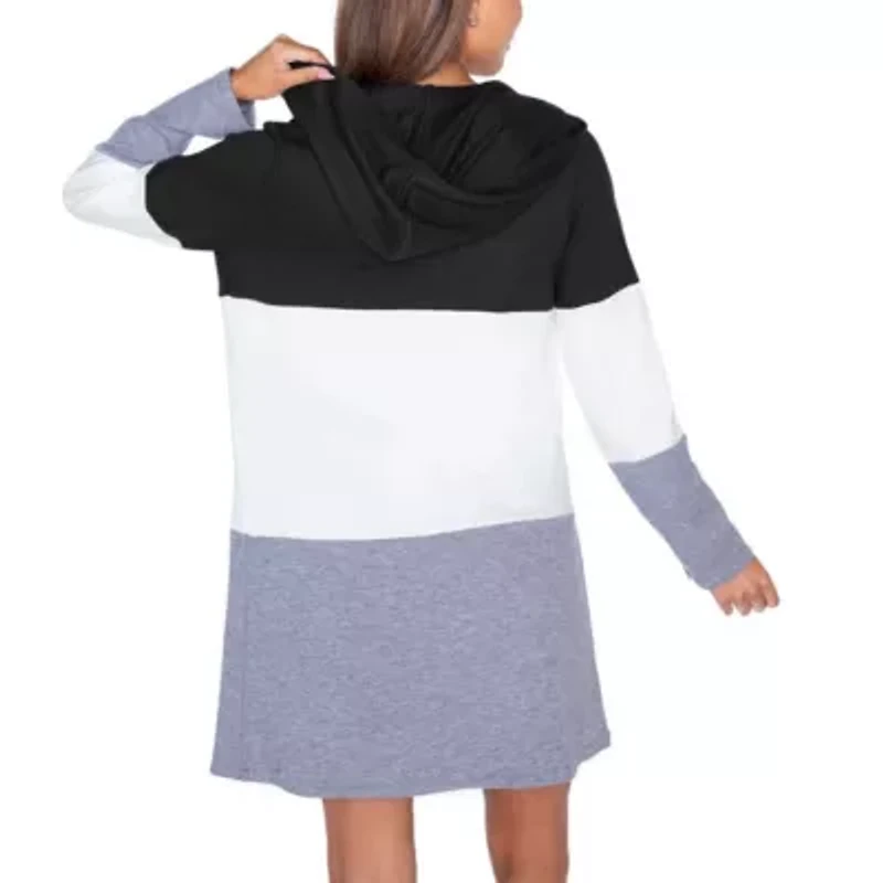 MLS Columbus Crew Offside Hustle Colorblock Tri-Blend Hooded Cardigan